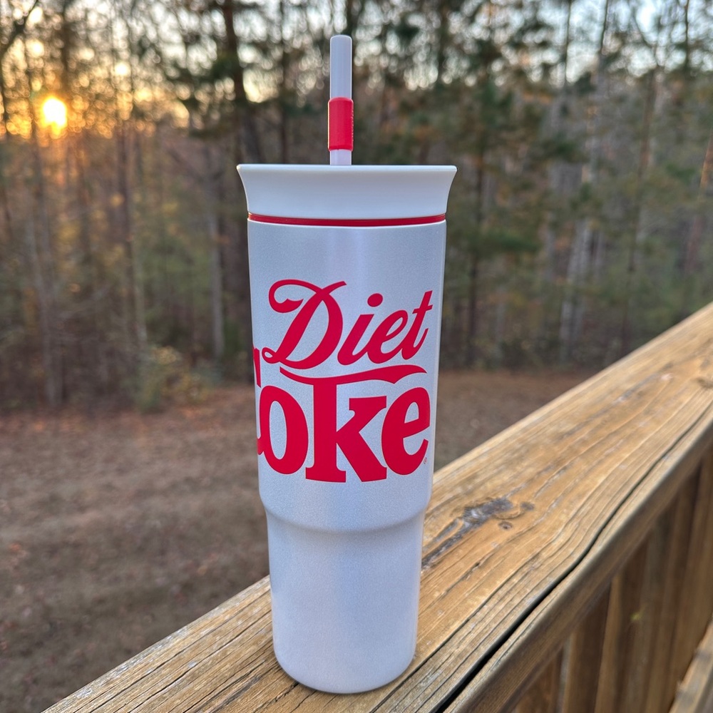 Owala Diet Coke 24 Oz Special Edition Stainless Steel Straw Tumbler
